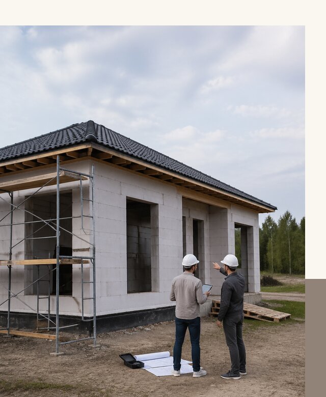 Проектирование одноэтажных домов из газобетона в Симферополе